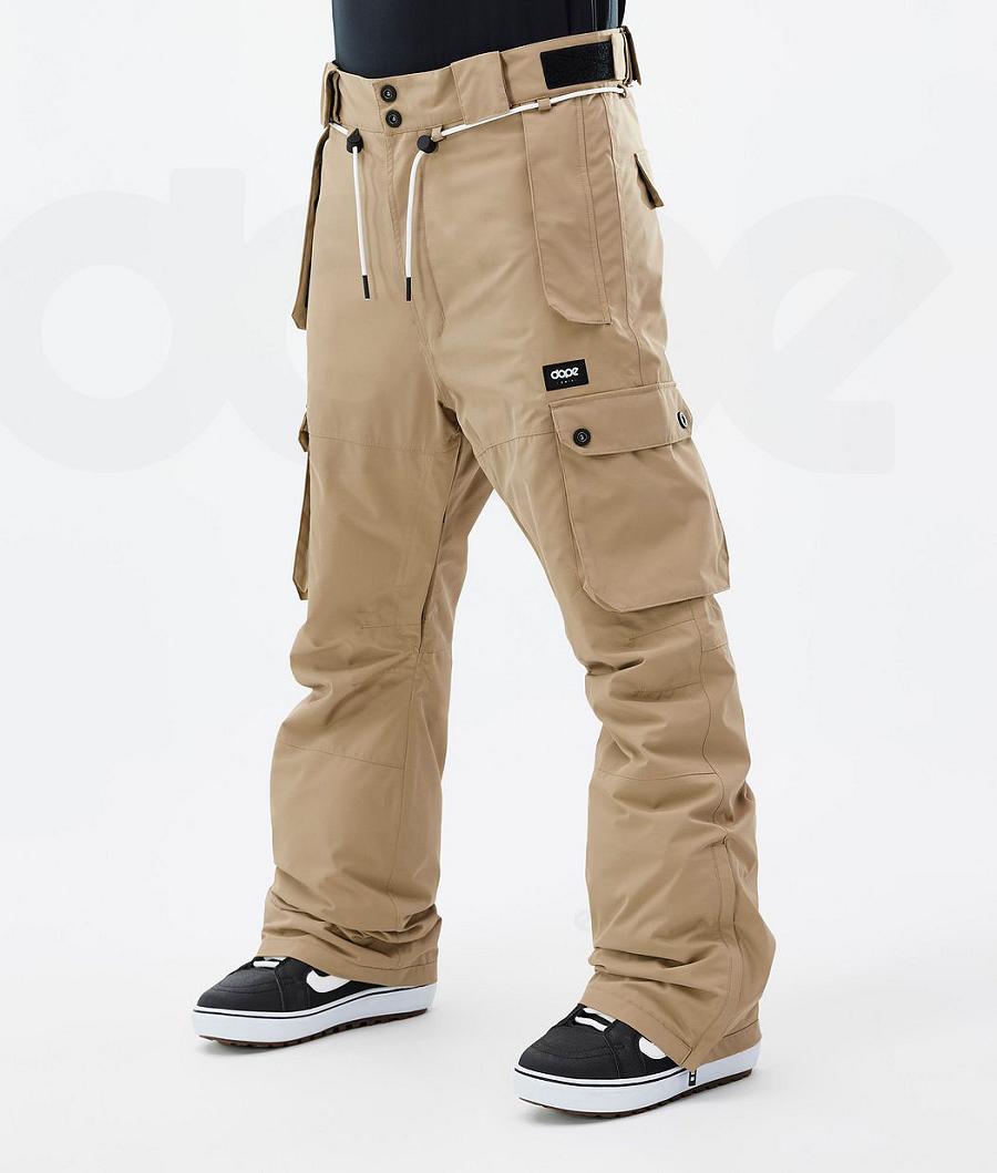 Dope Iconic 2020 Uomo Pantaloni Snowboard Khaki | ITTV2581