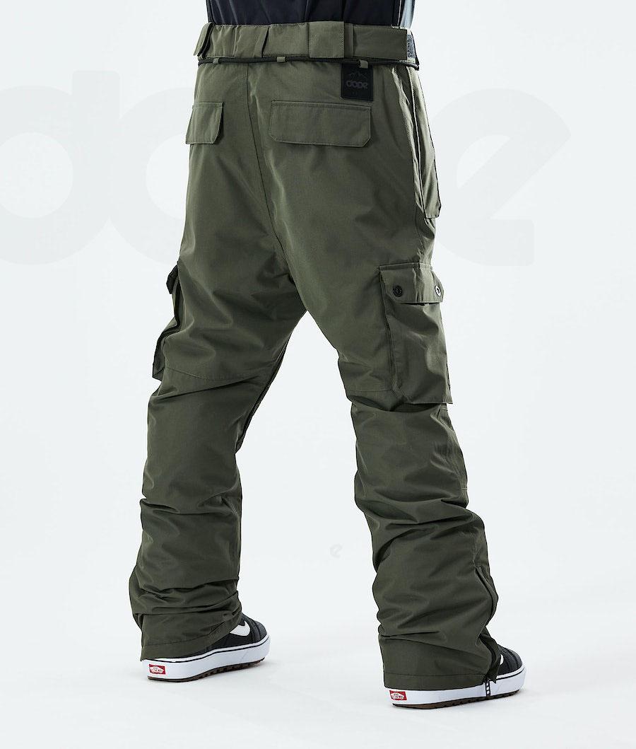 Dope Iconic 2021 Uomo Pantaloni Snowboard Verde Oliva Verdi | ITNB2587