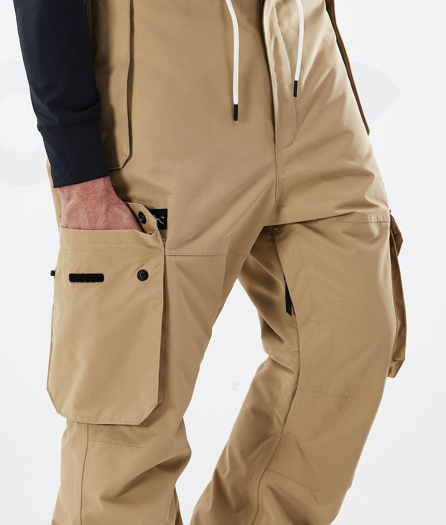 Dope Iconic 2021 Uomo Pantaloni Snowboard Khaki | ITQZ2585