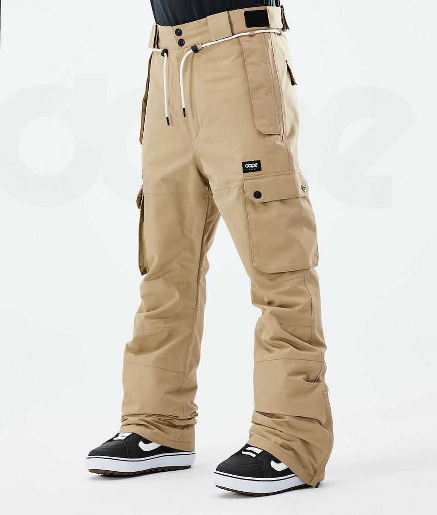 Dope Iconic 2021 Uomo Pantaloni Snowboard Khaki | ITQZ2585