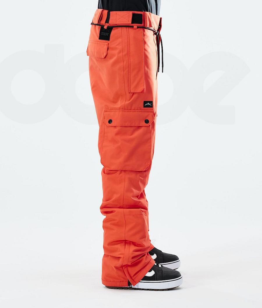 Dope Iconic 2021 Uomo Pantaloni Snowboard Arancioni | ITWY2584