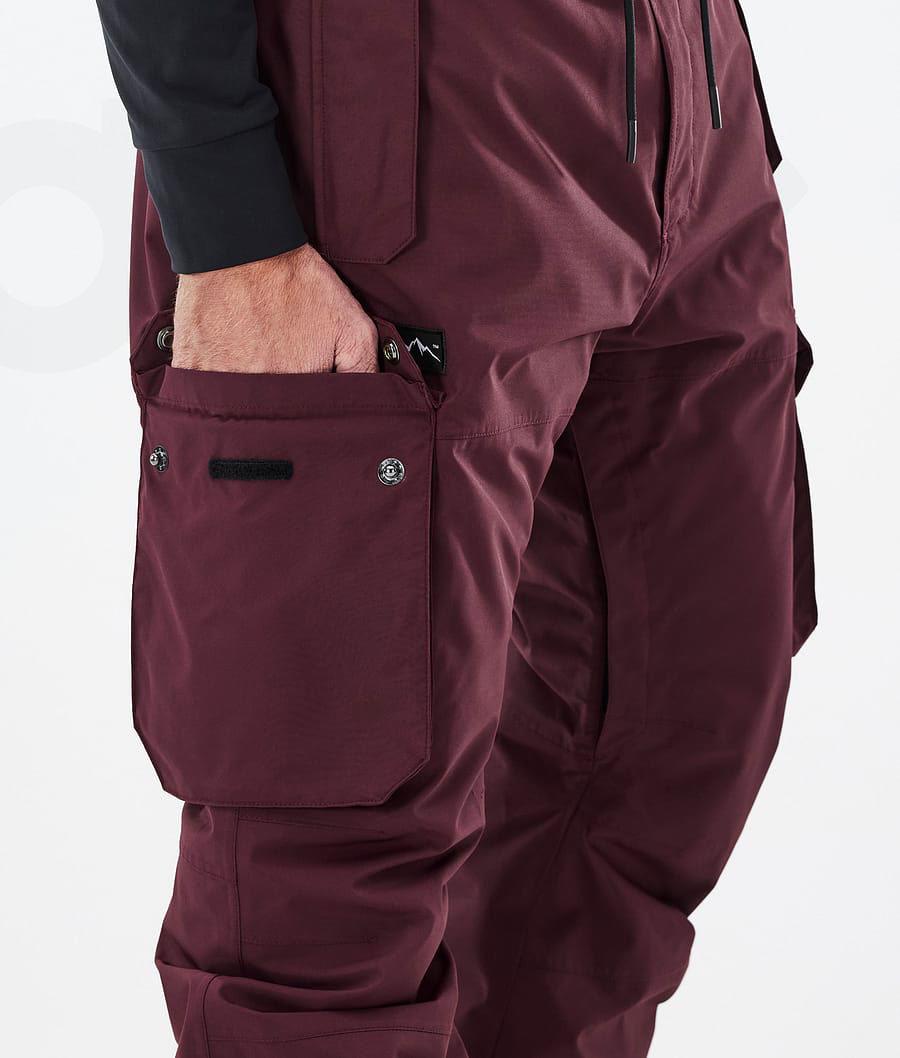 Dope Iconic Don Uomo Pantaloni Da Sci Bordeaux | ITQZ2656