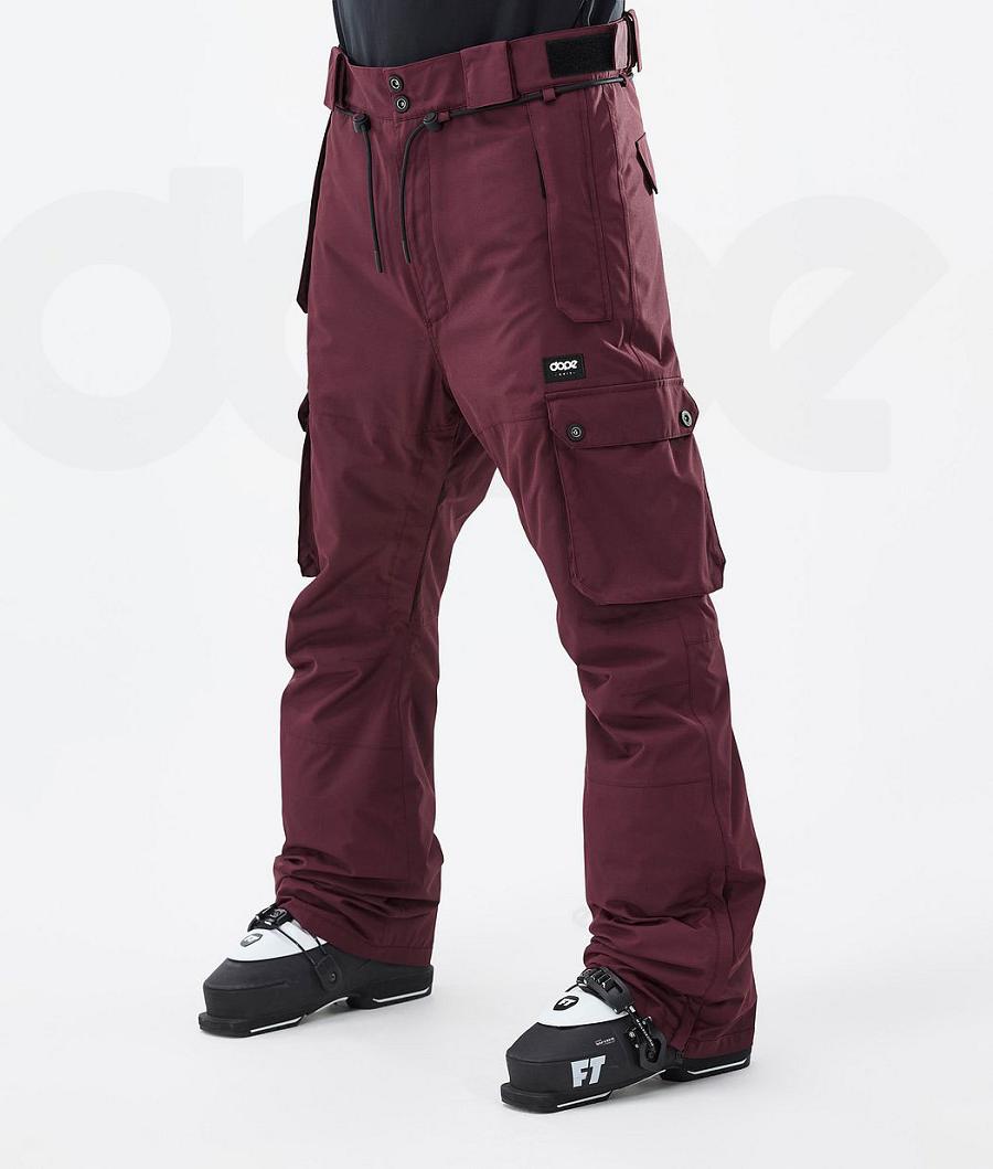 Dope Iconic Don Uomo Pantaloni Da Sci Bordeaux | ITQZ2656