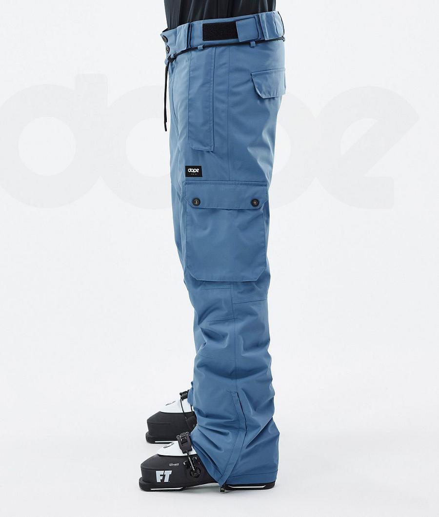 Dope Iconic Uomo Pantaloni Da Sci Blu Grigie | ITWY2637