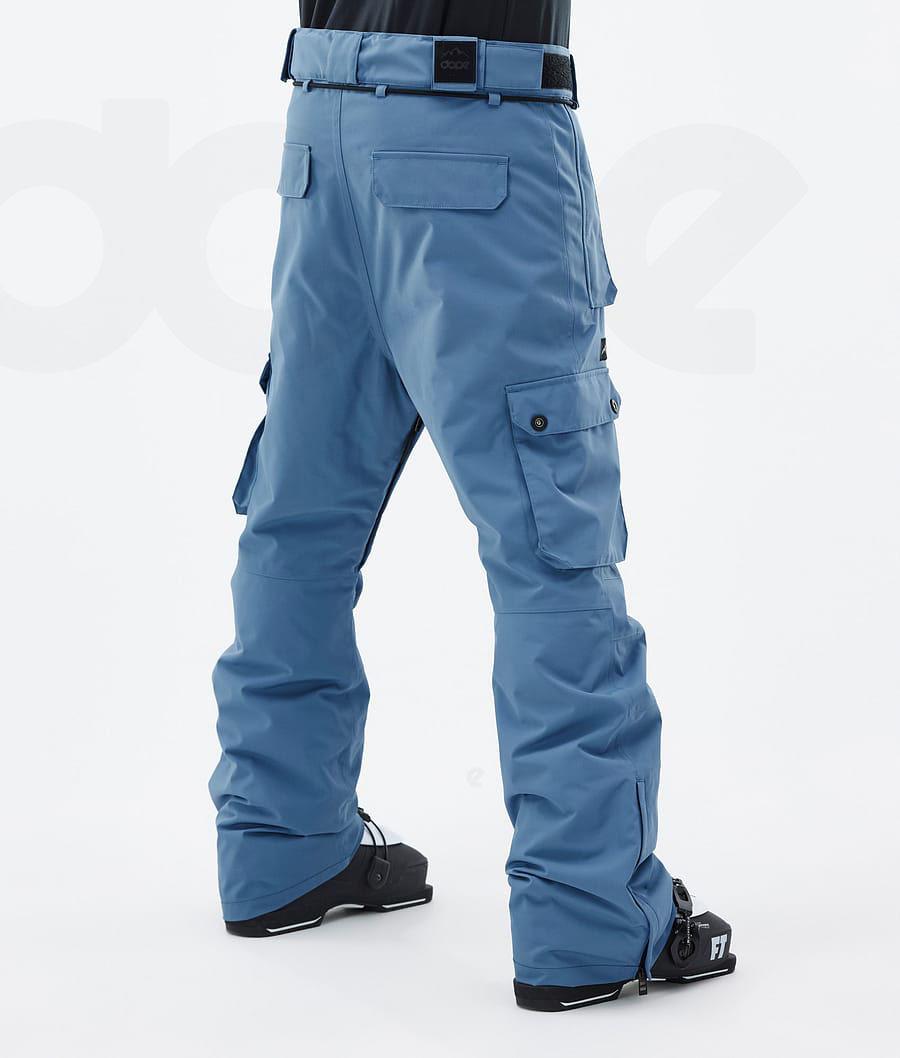 Dope Iconic Uomo Pantaloni Da Sci Blu Grigie | ITWY2637