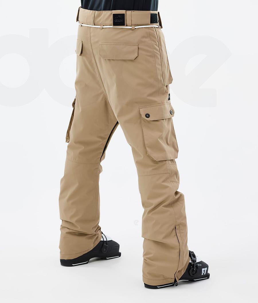 Dope Iconic Uomo Pantaloni Da Sci Khaki | ITDN2644