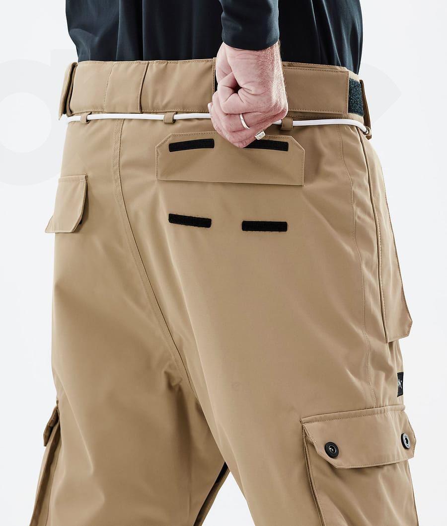 Dope Iconic Uomo Pantaloni Da Sci Khaki | ITDN2644