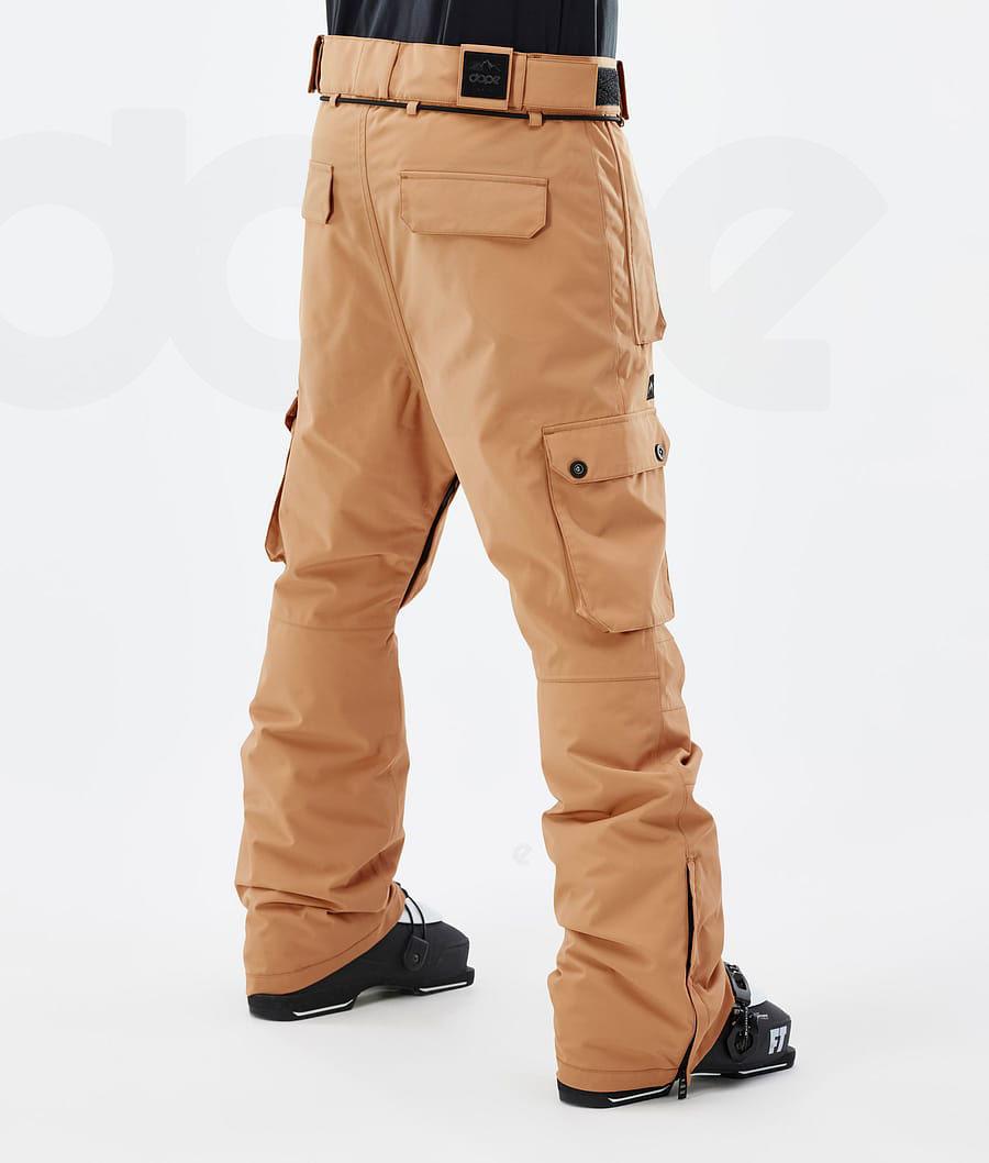 Dope Iconic Uomo Pantaloni Da Sci Khaki Gialle | ITEX2636