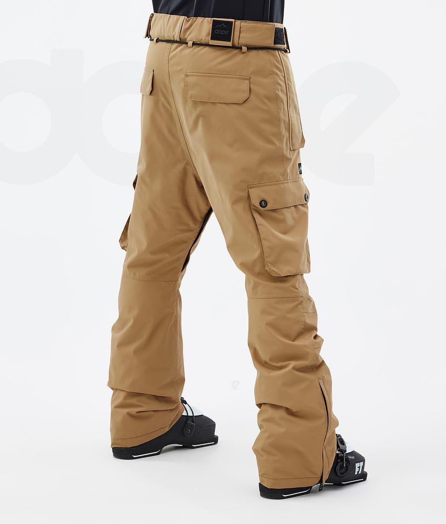 Dope Iconic Uomo Pantaloni Da Sci Oro | ITYU2633