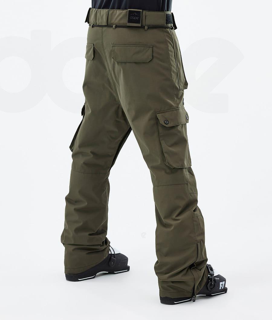 Dope Iconic Uomo Pantaloni Da Sci Verde Oliva | ITNB2640