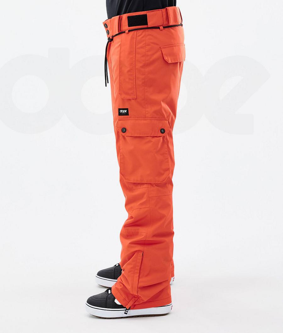 Dope Iconic Uomo Pantaloni Snowboard Arancioni | ITSO2574