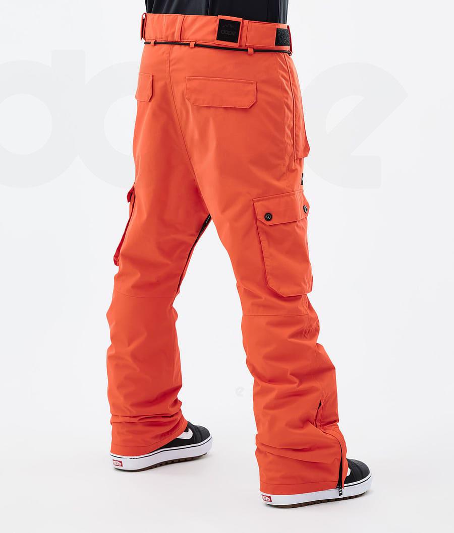 Dope Iconic Uomo Pantaloni Snowboard Arancioni | ITSO2574