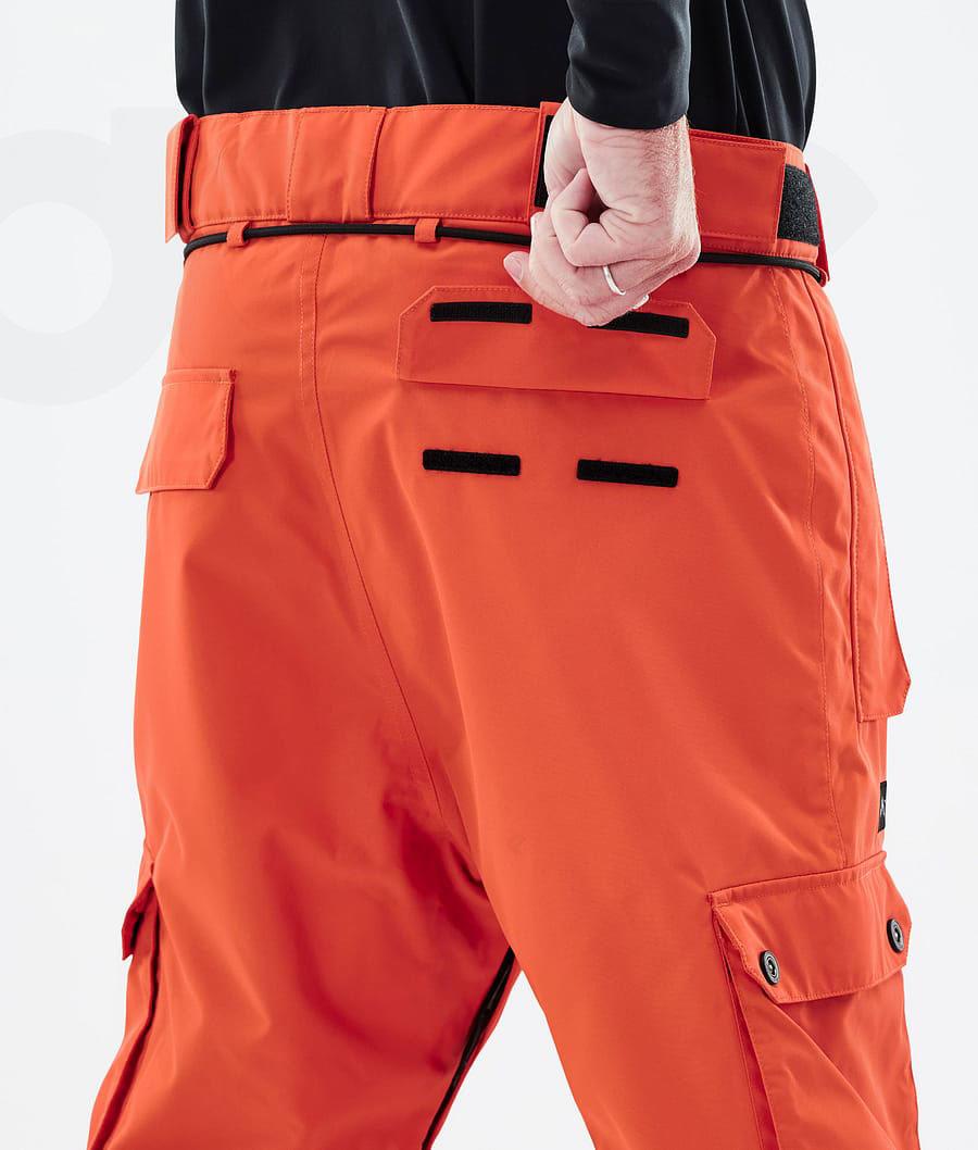 Dope Iconic Uomo Pantaloni Snowboard Arancioni | ITSO2574