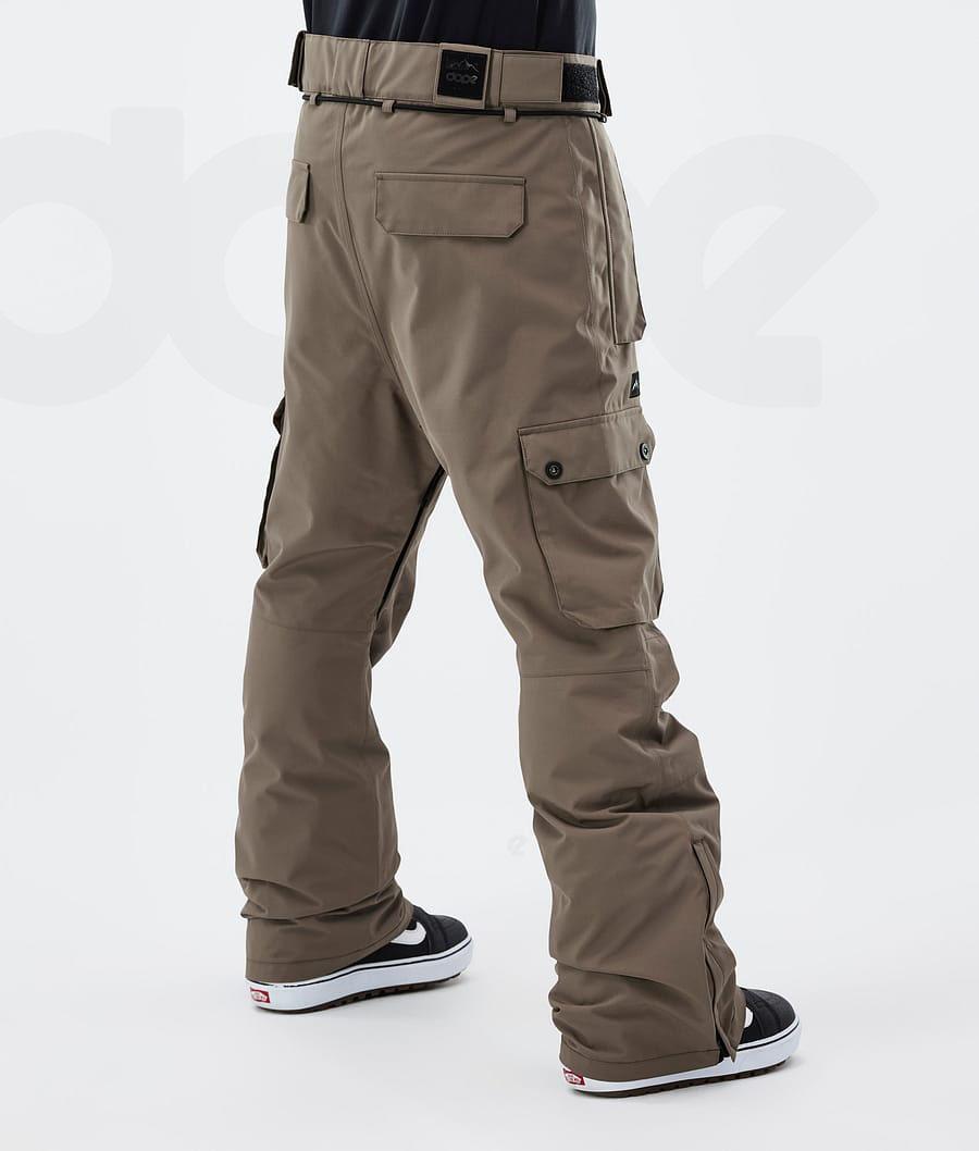 Dope Iconic Uomo Pantaloni Snowboard Caffè | ITDN2573