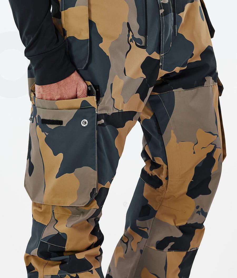 Dope Iconic Uomo Pantaloni Snowboard Camouflage | ITFM2572