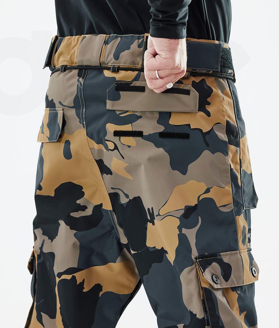 Dope Iconic Uomo Pantaloni Snowboard Camouflage | ITFM2572