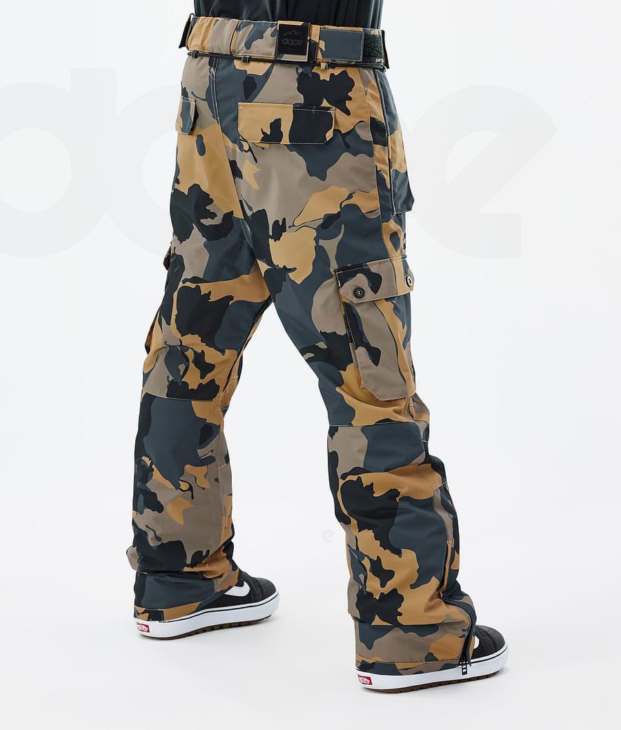 Dope Iconic Uomo Pantaloni Snowboard Camouflage | ITFM2572