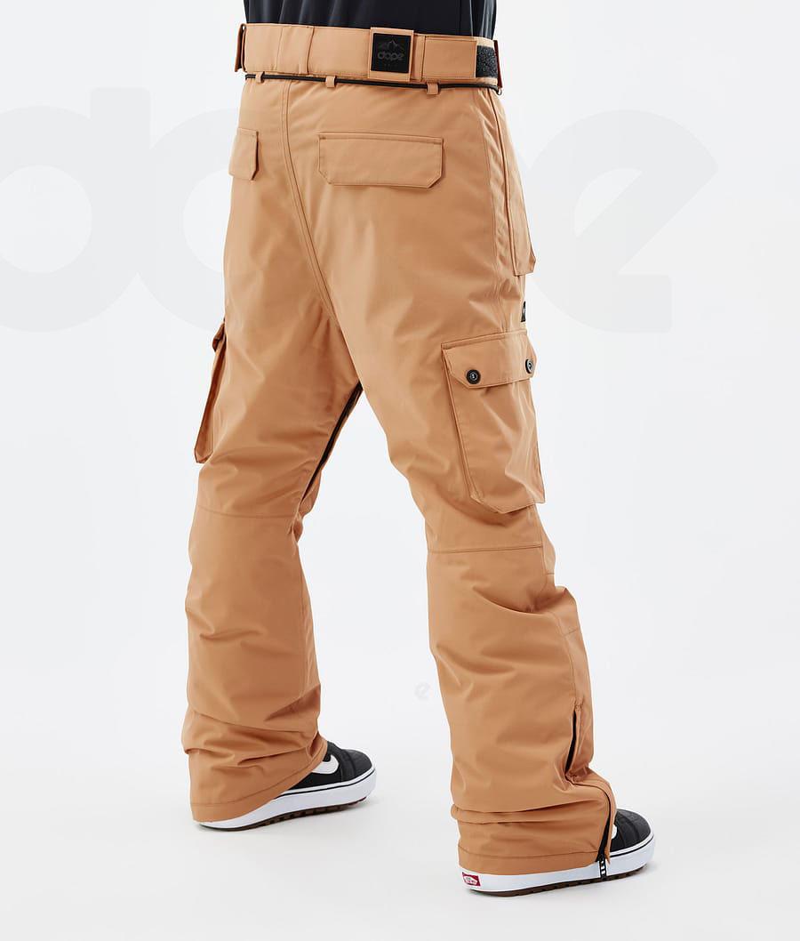 Dope Iconic Uomo Pantaloni Snowboard Khaki Gialle | ITGL2571