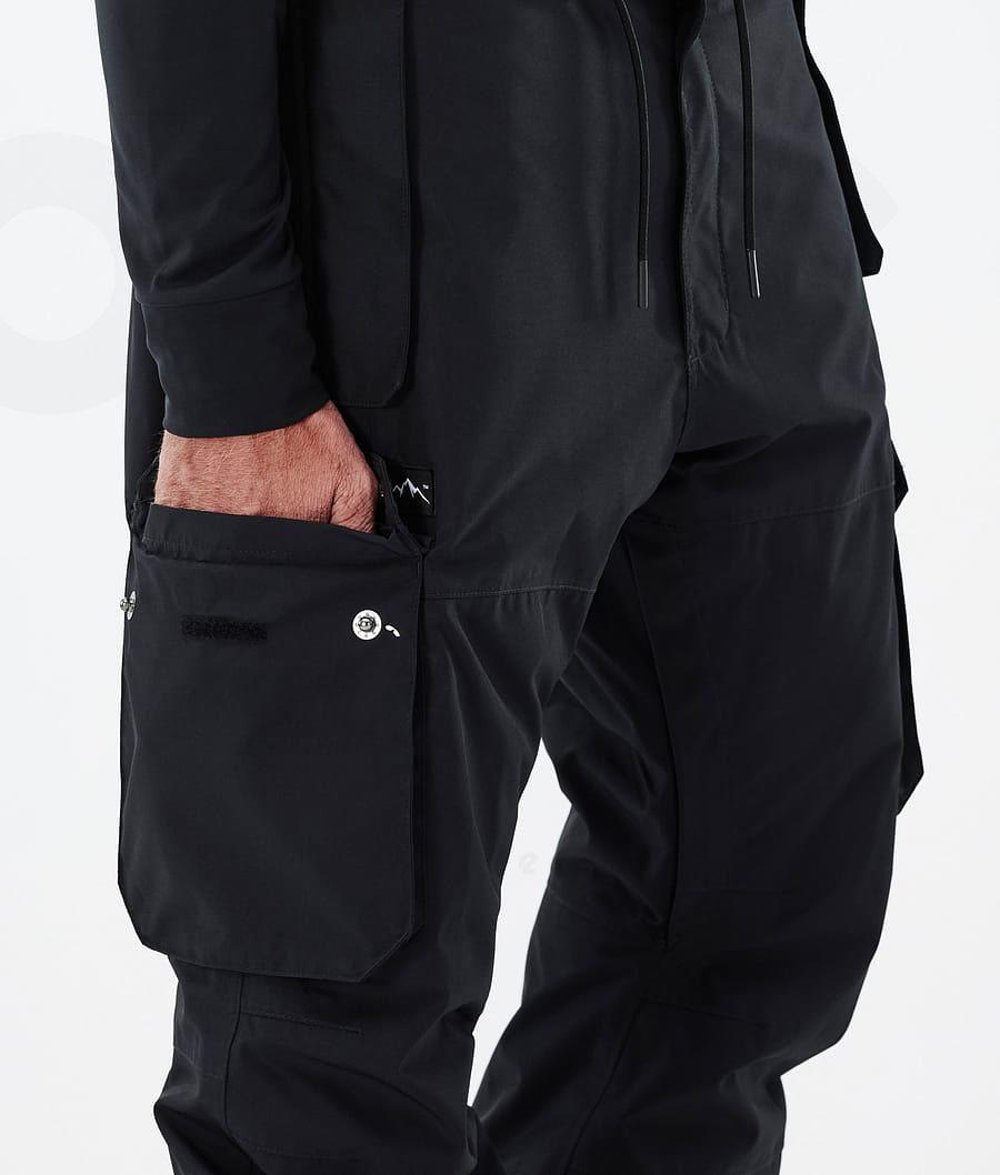 Dope Iconic Uomo Pantaloni Snowboard Nere | ITOR2577