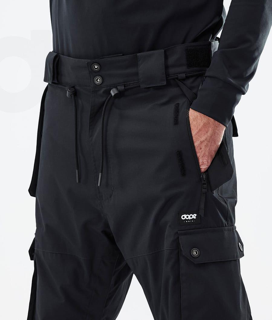 Dope Iconic Uomo Pantaloni Snowboard Nere | ITOR2577