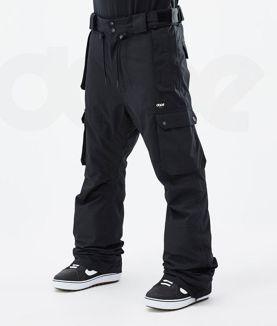 Dope Iconic Uomo Pantaloni Snowboard Nere | ITOR2577