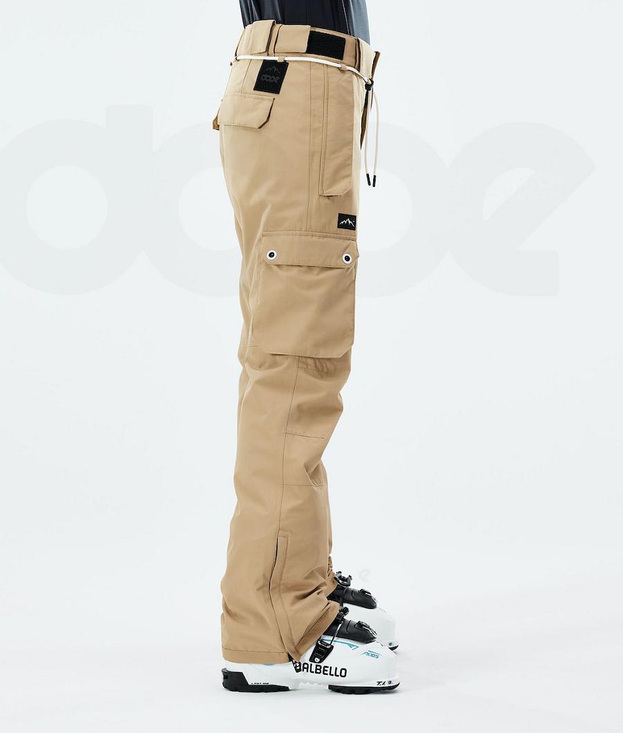 Dope Iconic W 2021 Donna Pantaloni Da Sci Khaki | ITEX3346