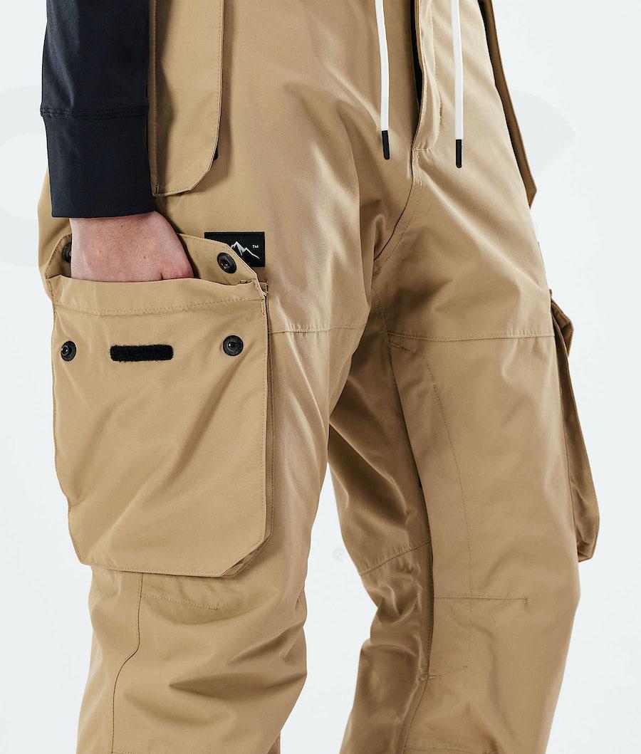 Dope Iconic W 2021 Donna Pantaloni Da Sci Khaki | ITEX3346