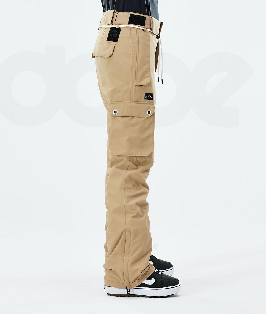 Dope Iconic W 2021 Donna Pantaloni Snowboard Khaki | ITDN3283