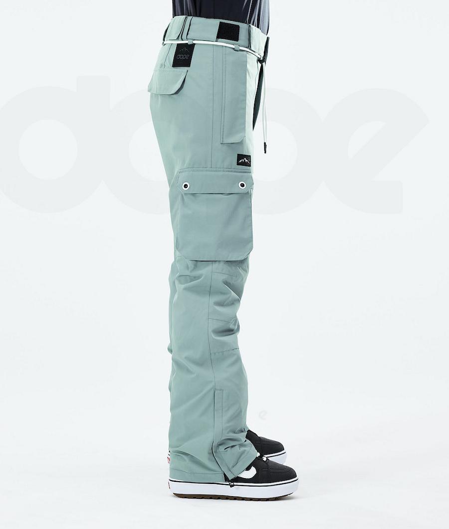 Dope Iconic W 2021 Donna Pantaloni Snowboard Verdi | ITFM3282