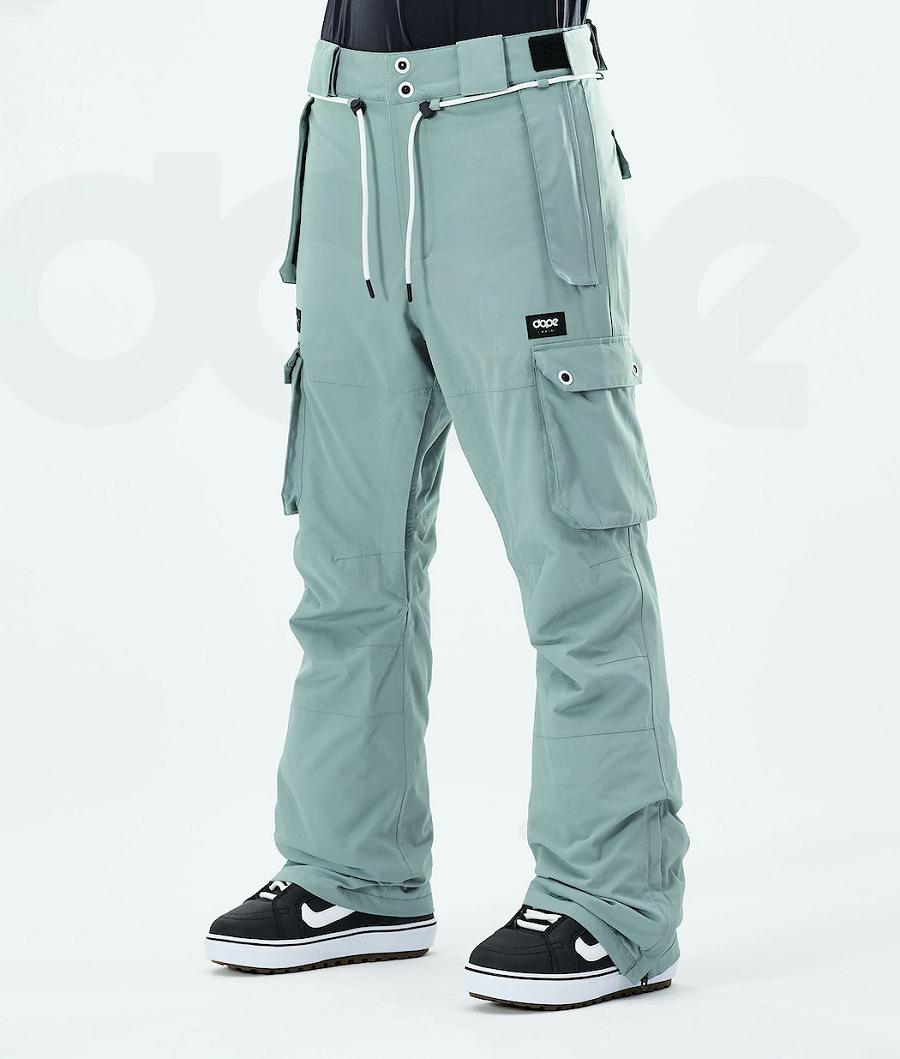 Dope Iconic W 2021 Donna Pantaloni Snowboard Verdi | ITFM3282