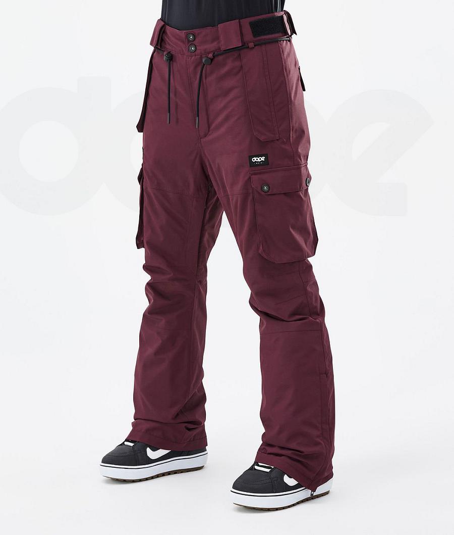 Dope Iconic W Don Donna Pantaloni Snowboard Bordeaux | ITAP3285