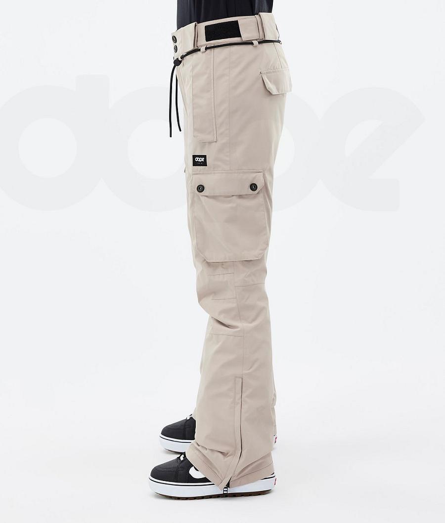 Dope Iconic W Donna Pantaloni Snowboard Marroni | ITUT3271