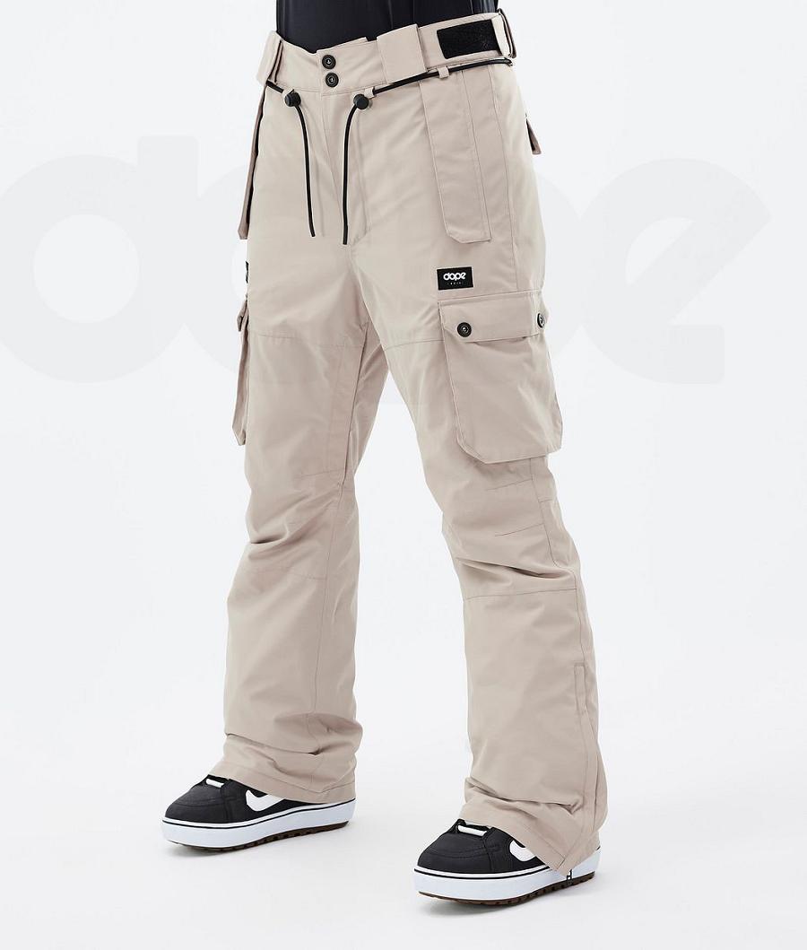 Dope Iconic W Donna Pantaloni Snowboard Marroni | ITUT3271