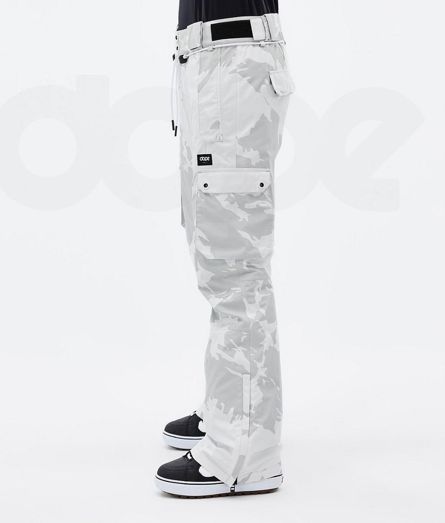 Dope Iconic W Donna Pantaloni Snowboard Grigie Camouflage | ITWY3276