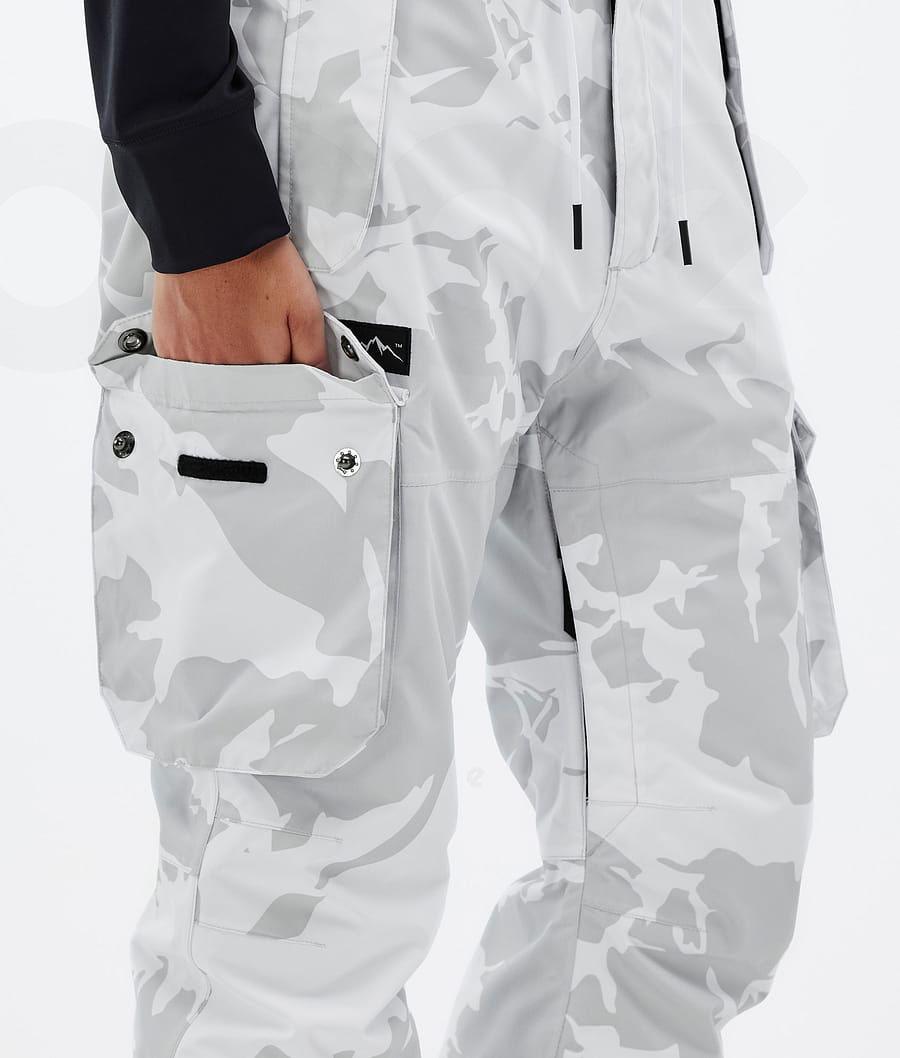 Dope Iconic W Donna Pantaloni Snowboard Grigie Camouflage | ITWY3276