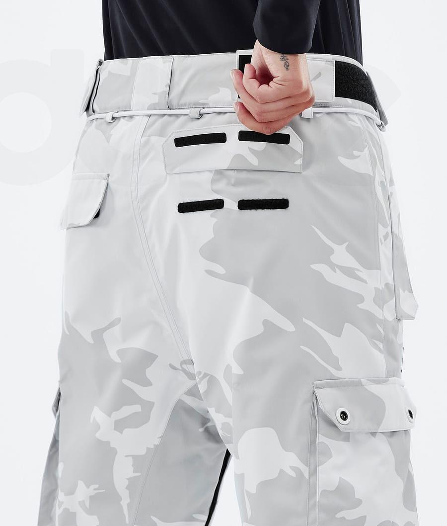 Dope Iconic W Donna Pantaloni Snowboard Grigie Camouflage | ITWY3276