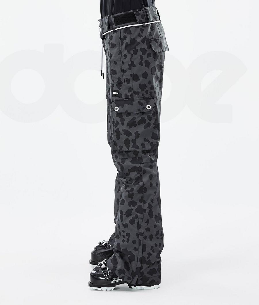 Dope Iconic W Dots Donna Pantaloni Da Sci Nere | ITHK3351