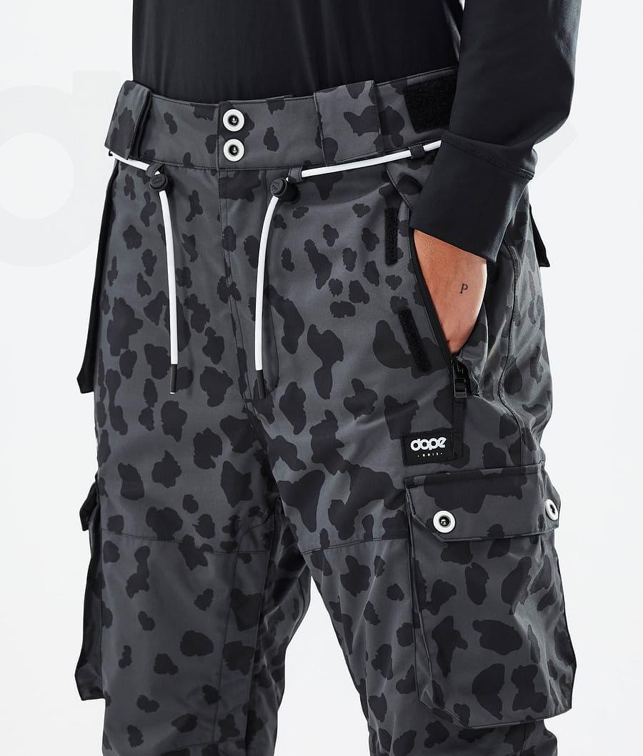 Dope Iconic W Dots Donna Pantaloni Da Sci Nere | ITHK3351