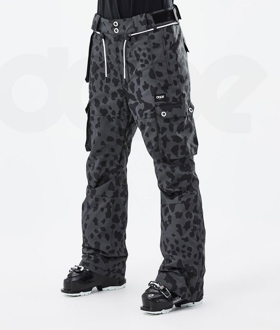 Dope Iconic W Dots Donna Pantaloni Da Sci Nere | ITHK3351