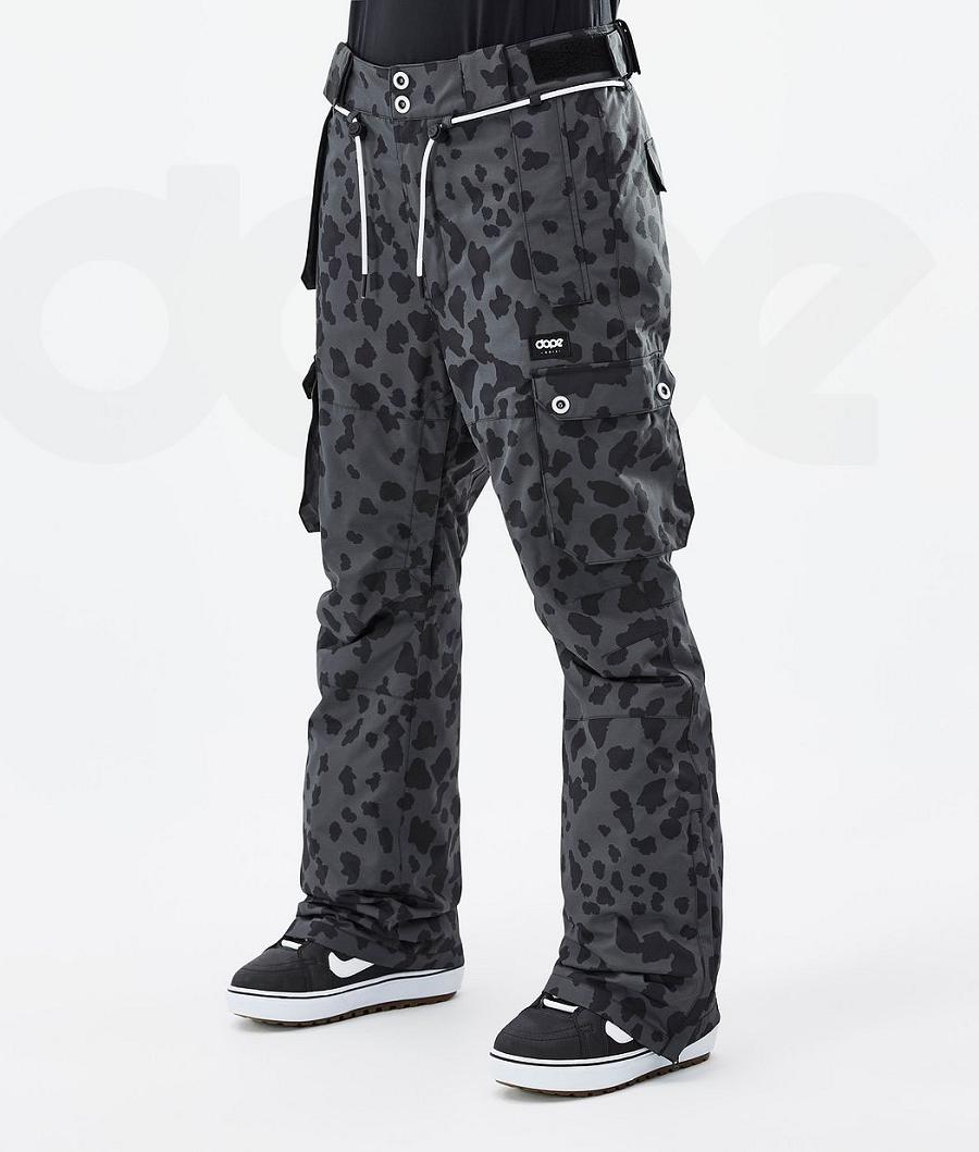 Dope Iconic W Dots Donna Pantaloni Snowboard Nere | ITPQ3286