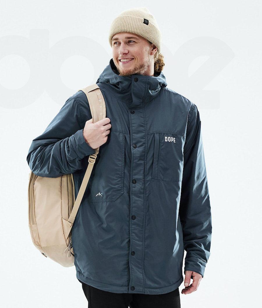 Dope Insulated Uomo Giacche Outdoor Blu | ITIS2702