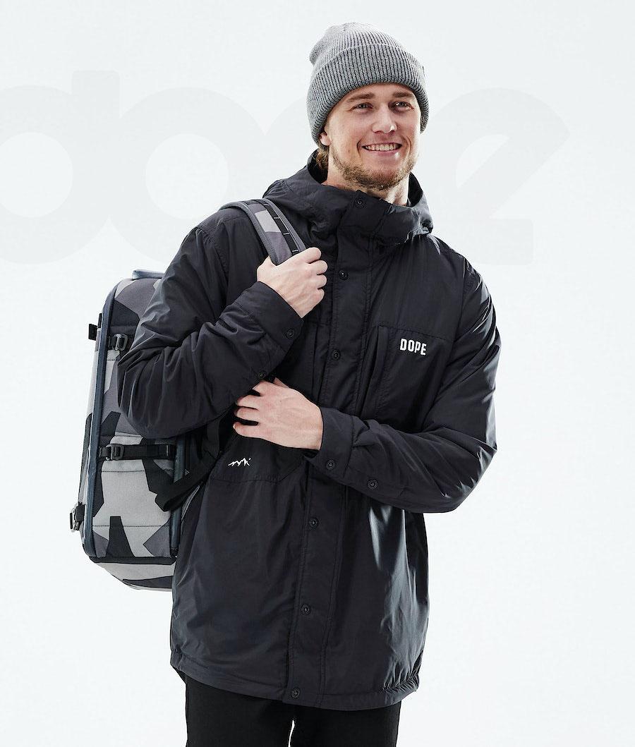 Dope Insulated Uomo Giacche Outdoor Nere | ITYU2704