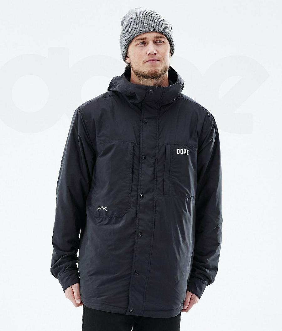 Dope Insulated Uomo Giacche Outdoor Nere | ITYU2704