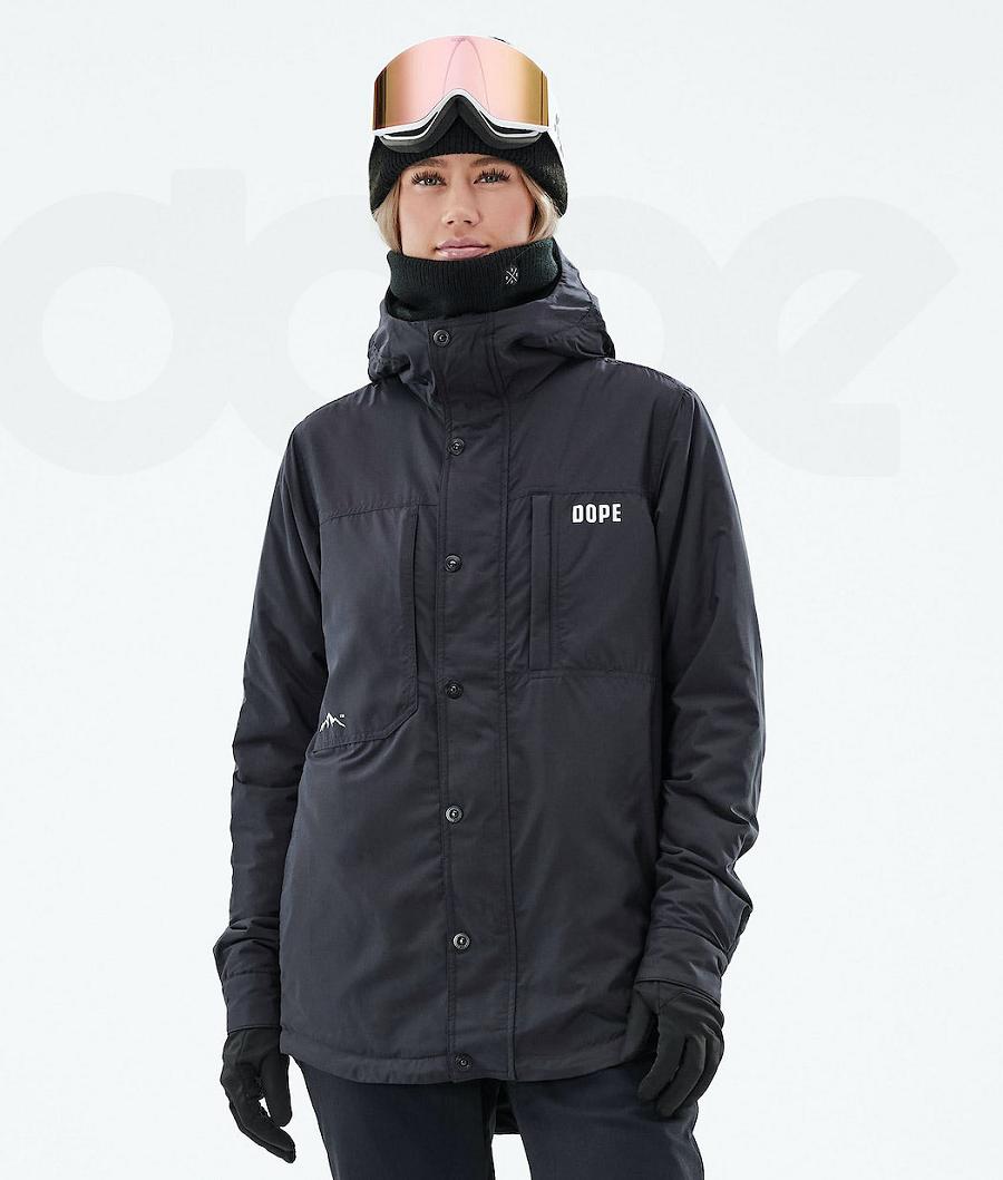 Dope Insulated W Donna Giacche Snowboard Nere | ITIS3489