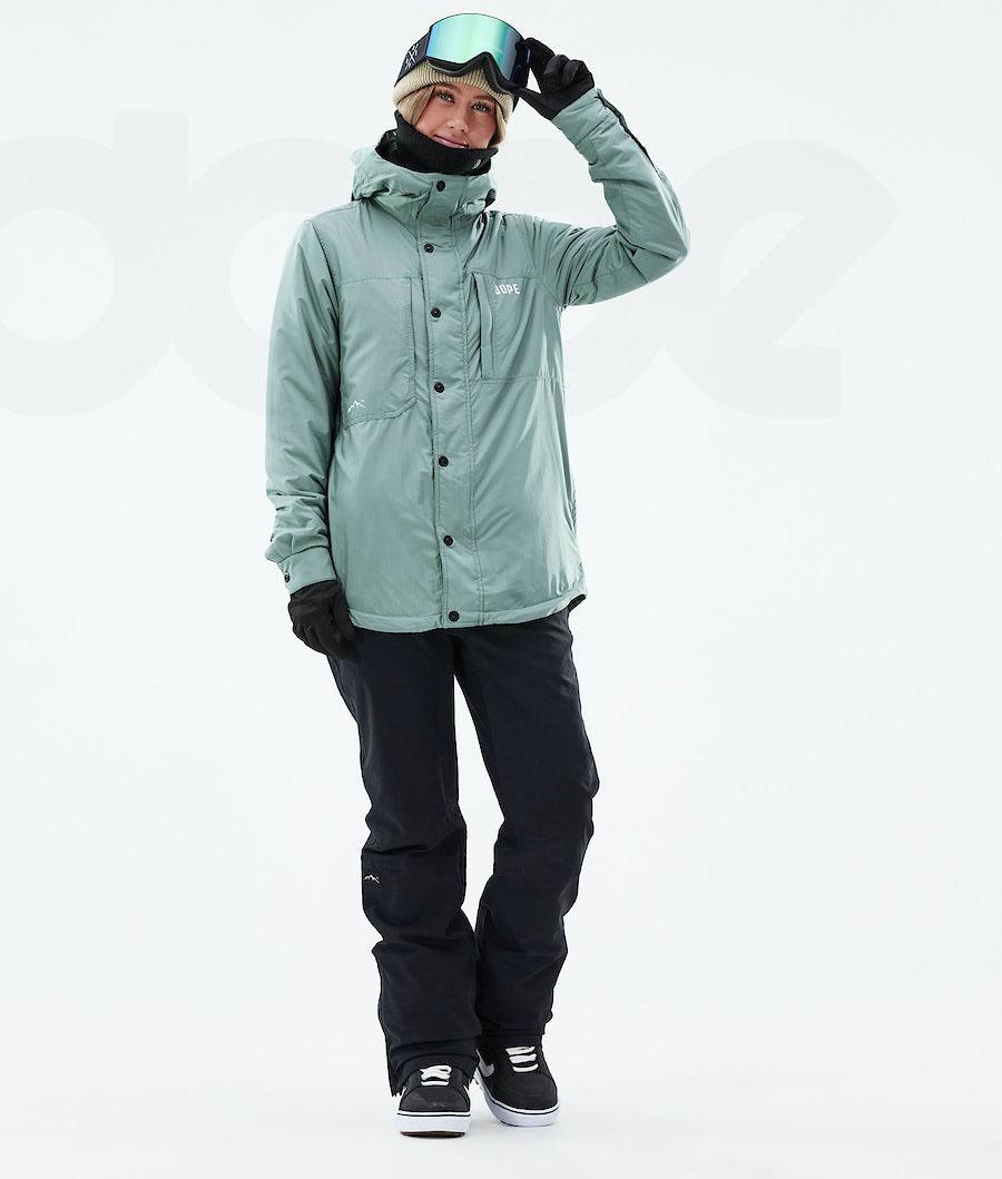 Dope Insulated W Donna Giacche Snowboard Verdi | ITOR3488