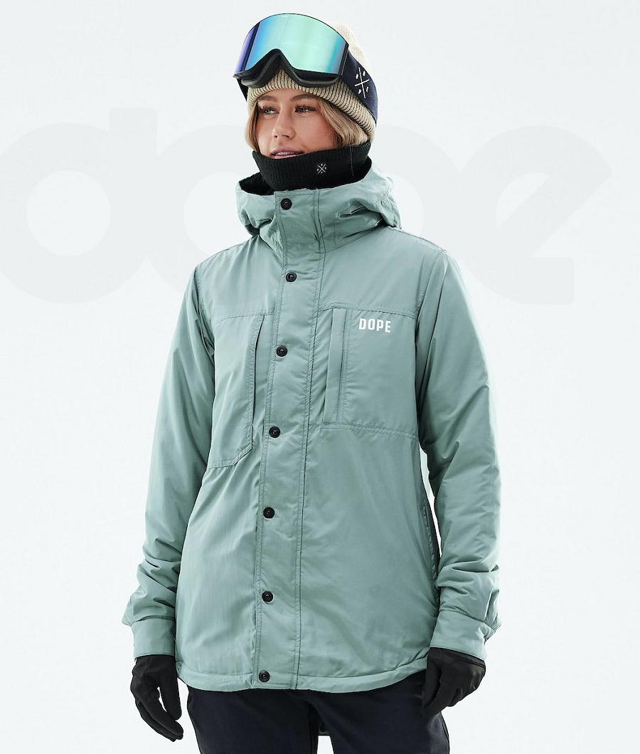 Dope Insulated W Donna Giacche Snowboard Verdi | ITOR3488