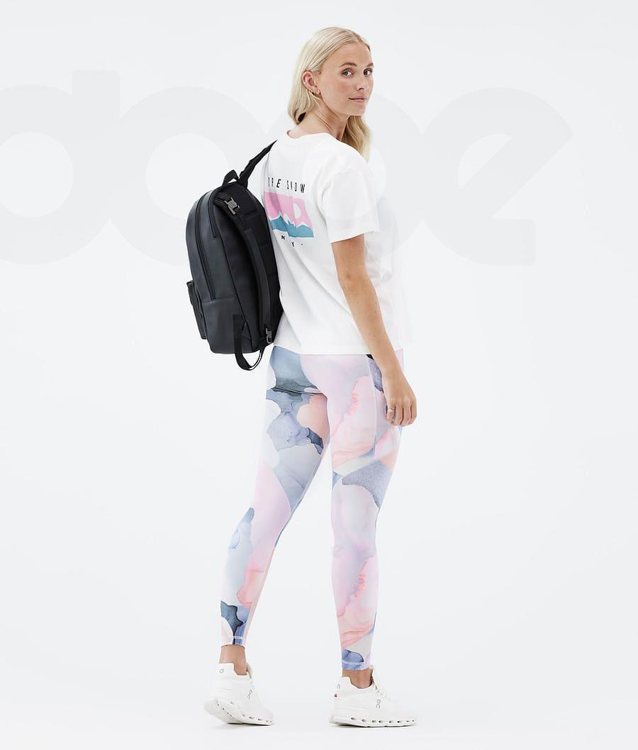 Dope Lofty Tech Blot Donna Leggings Bianche | ITTV3804