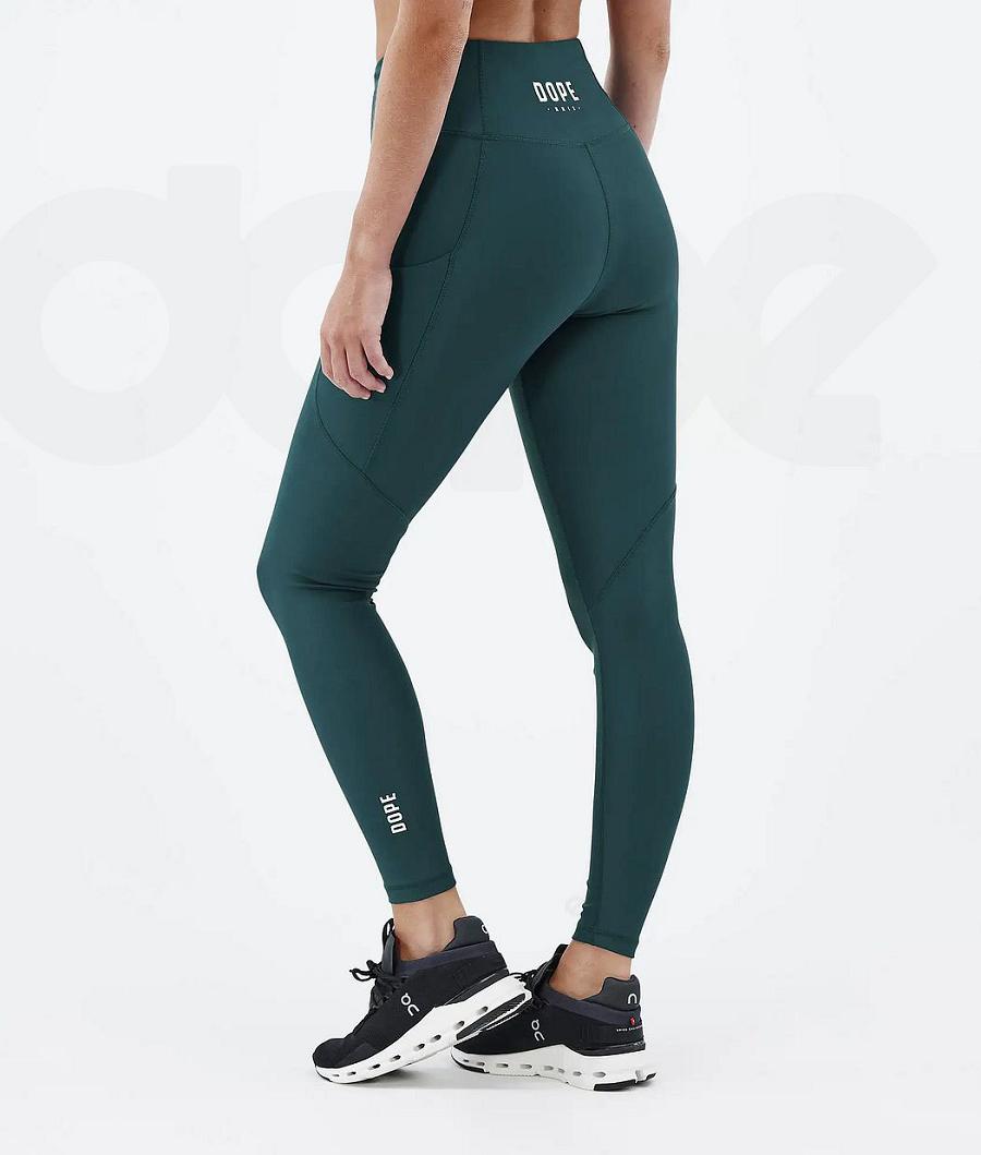 Dope Lofty Tech Bottle Donna Leggings Verdi | ITRW3805