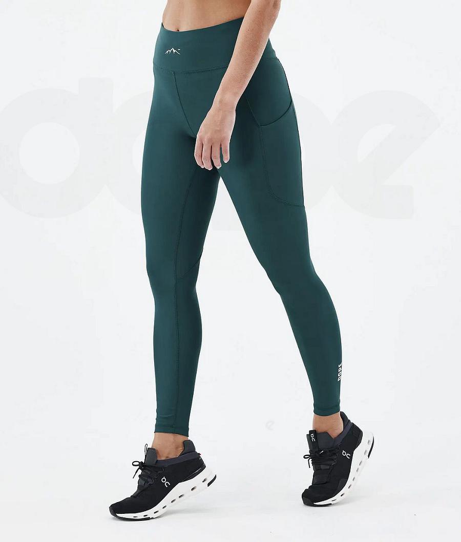 Dope Lofty Tech Bottle Donna Leggings Verdi | ITRW3805