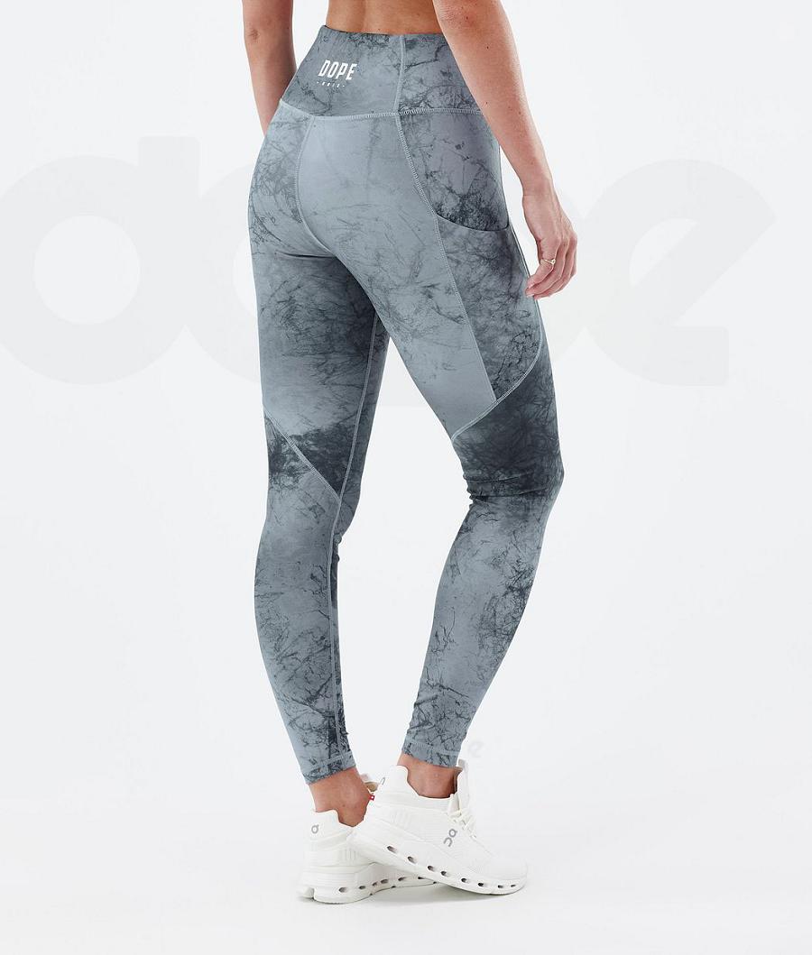 Dope Lofty Tech Dirt Donna Leggings Grigie | ITWY3807